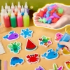 Magiczne żelowe figurki wodne 3D – zestaw 8 kolorów z kuferkiem – zdjęcie 6